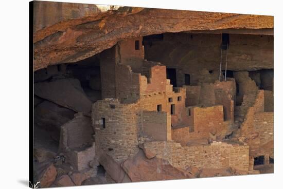 Colorado, Mesa Verde National Park, Cliff Palace, over 700 Years Old-David Wall-Stretched Canvas