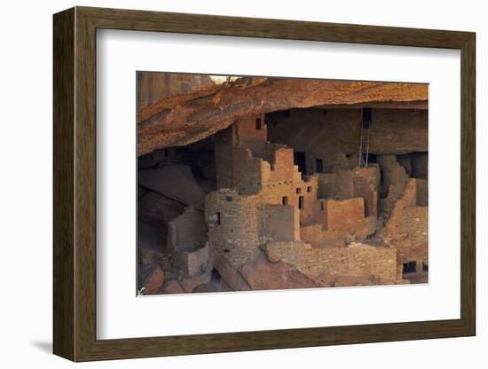 Colorado, Mesa Verde National Park, Cliff Palace, over 700 Years Old-David Wall-Framed Photographic Print