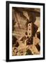 Colorado, Mesa Verde National Park, the Square Tower House Ruins-David Wall-Framed Photographic Print