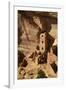 Colorado, Mesa Verde National Park, the Square Tower House Ruins-David Wall-Framed Photographic Print