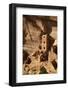 Colorado, Mesa Verde National Park, the Square Tower House Ruins-David Wall-Framed Photographic Print