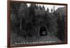 Colorado - Million Dollar Highway Tunnel near Ouray-Lantern Press-Framed Art Print