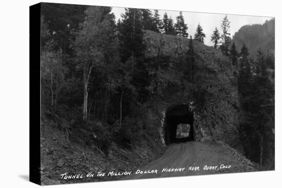 Colorado - Million Dollar Highway Tunnel near Ouray-Lantern Press-Stretched Canvas