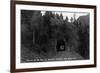 Colorado - Million Dollar Highway Tunnel near Ouray-Lantern Press-Framed Art Print