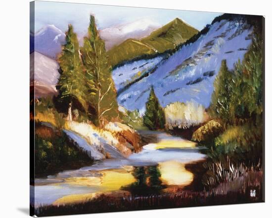 Colorado Mountains Dream-Judith D'Agostino-Stretched Canvas