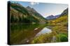 Colorado Mountains in Fall-duallogic-Stretched Canvas