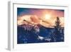 Colorado Mountains Vista-duallogic-Framed Premium Photographic Print