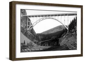 Colorado - New Eagle River Bridge near Red Cliff-Lantern Press-Framed Art Print