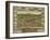 Colorado - Panoramic Map of Cripple Creek No. 2-Lantern Press-Framed Art Print