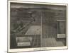 Colorado - Panoramic Map of Denver No. 4-Lantern Press-Mounted Art Print