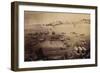 Colorado - Panoramic Map of Fort Collins No. 1-Lantern Press-Framed Art Print