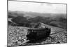 Colorado - Pikes Peak Cog Train near Summit-Lantern Press-Mounted Art Print