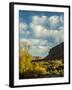 Colorado Plateau. Clouds over a Mesa in Early Autumn, Castle Valley-Judith Zimmerman-Framed Photographic Print