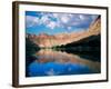 Colorado River and Canyon Walls at Sunrise, Colorado Plateau, Canyonlands National Park, Utah, USA-Scott T. Smith-Framed Photographic Print