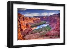 Colorado River at Canyonlands-null-Framed Art Print