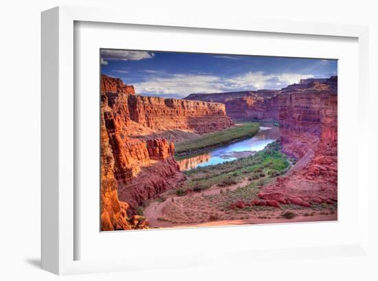 Colorado River at Canyonlands-null-Framed Art Print