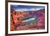 Colorado River at Canyonlands-null-Framed Art Print