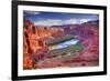 Colorado River at Canyonlands-null-Framed Art Print