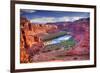 Colorado River at Canyonlands-null-Framed Art Print