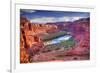 Colorado River at Canyonlands-null-Framed Art Print