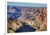 Colorado River Below, South Rim, Grand Canyon National Park, UNESCO World Heritage Site, Arizona-Richard Maschmeyer-Framed Photographic Print