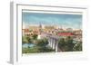 Colorado River Bridge and Austin, Texas Skyline-null-Framed Art Print