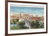 Colorado River Bridge and Austin, Texas Skyline-null-Framed Art Print