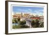 Colorado River Bridge, Austin, Texas-null-Framed Art Print