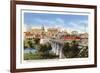 Colorado River Bridge, Austin, Texas-null-Framed Premium Giclee Print