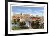 Colorado River Bridge, Austin, Texas-null-Framed Premium Giclee Print