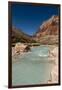 Colorado River. Calcium Carbonate Colors. Grand Canyon. Arizona-Tom Norring-Framed Photographic Print