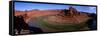 Colorado River from Dead Horse Point Canyonlands National Park Ut-null-Framed Stretched Canvas