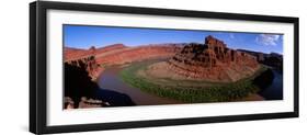 Colorado River from Dead Horse Point Canyonlands National Park Ut-null-Framed Photographic Print