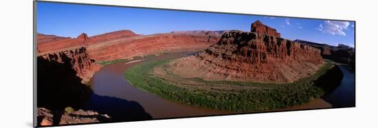 Colorado River from Dead Horse Point Canyonlands National Park Ut-null-Mounted Photographic Print