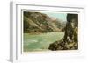 Colorado River, Grand Canyon-null-Framed Art Print