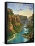 Colorado River - Grand Canyon-Eduardo Camoes-Framed Stretched Canvas