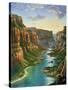 Colorado River - Grand Canyon-Eduardo Camoes-Stretched Canvas