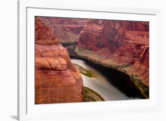 Colorado River, Horseshoe Bend National Military Park, Page, Arizona.-Jolly Sienda-Framed Photographic Print