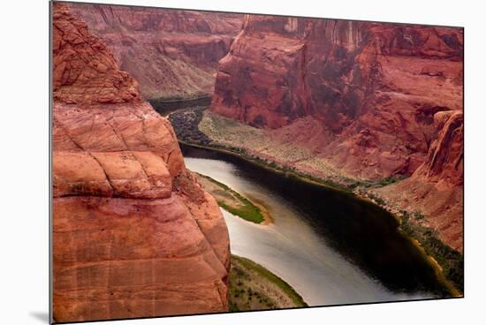 Colorado River, Horseshoe Bend National Military Park, Page, Arizona.-Jolly Sienda-Mounted Photographic Print