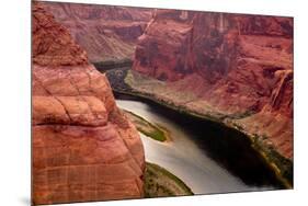 Colorado River, Horseshoe Bend National Military Park, Page, Arizona.-Jolly Sienda-Mounted Photographic Print