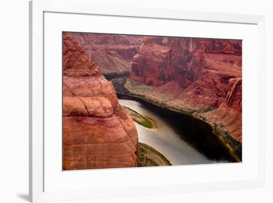 Colorado River, Horseshoe Bend National Military Park, Page, Arizona.-Jolly Sienda-Framed Premium Photographic Print