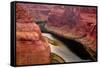 Colorado River, Horseshoe Bend National Military Park, Page, Arizona.-Jolly Sienda-Framed Stretched Canvas