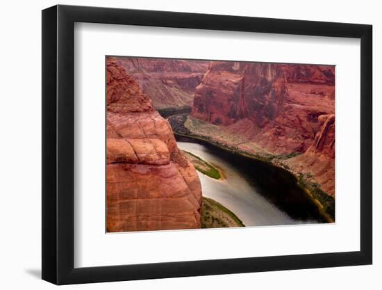 Colorado River, Horseshoe Bend National Military Park, Page, Arizona.-Jolly Sienda-Framed Photographic Print