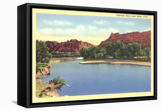 Colorado River near Moab, Utah-null-Framed Stretched Canvas
