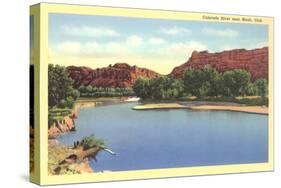 Colorado River near Moab, Utah-null-Stretched Canvas