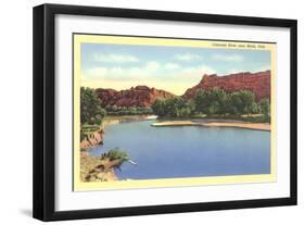 Colorado River near Moab, Utah-null-Framed Art Print