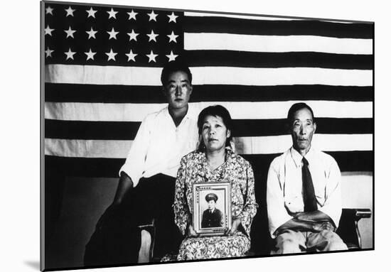 Colorado River Relocation Center (Hirano Family) Art Poster Print-null-Mounted Poster