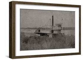 Colorado River Steamer-null-Framed Art Print