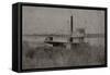 Colorado River Steamer-null-Framed Stretched Canvas