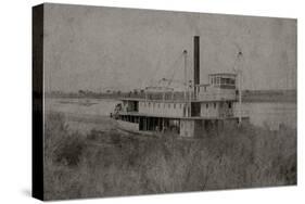 Colorado River Steamer-null-Stretched Canvas